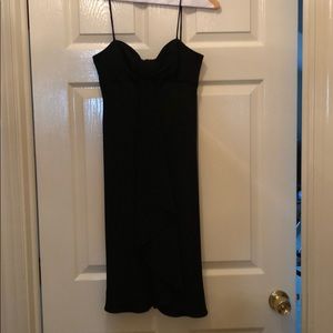 Black cocktail dress